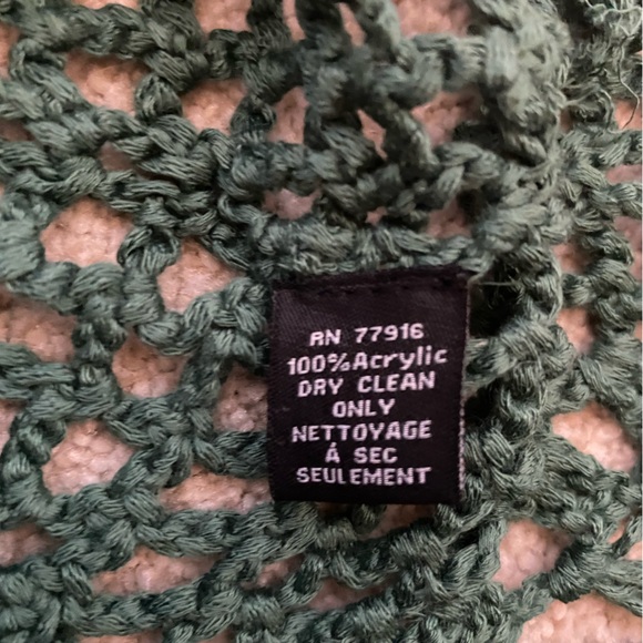 NWT Anthropologie Shoulder-Tie Crochet Vest - Picture 4 of 8